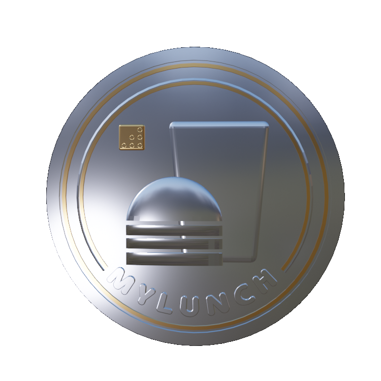 3D Coin MyLunch MBL